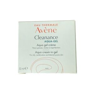 AVENE New Cleanance Aqua Gel 50mL Full Size Jar Acne Blemish Oily Skin